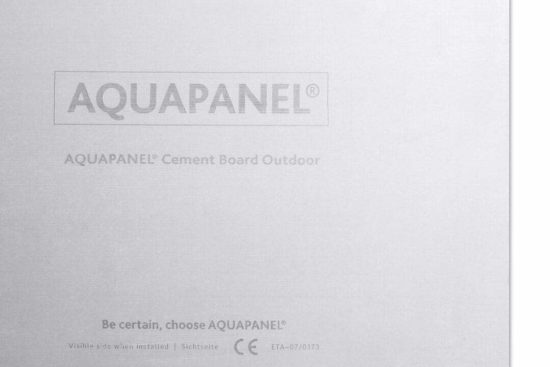 Placa cementicia Aquapanel 12.5mm 1.20x2.40m.