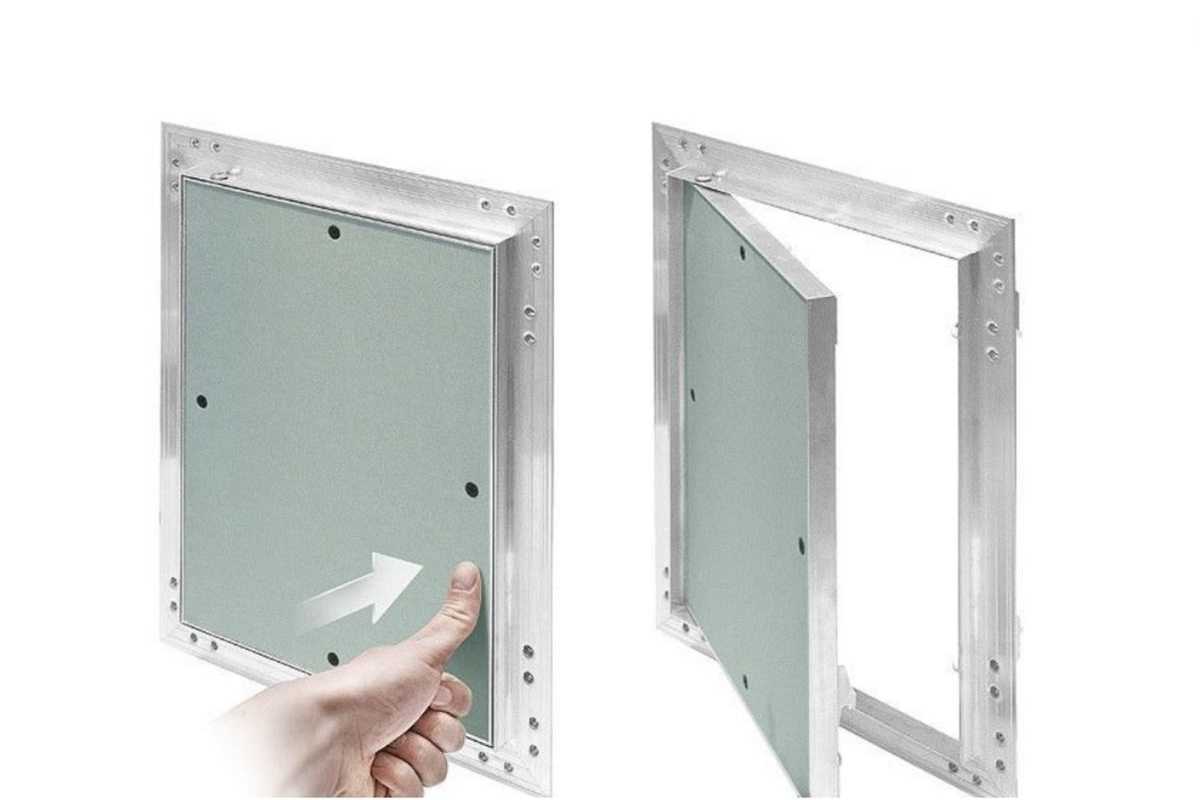 PANEL DE ACCESO MARCO OCULTO ALUMINIO