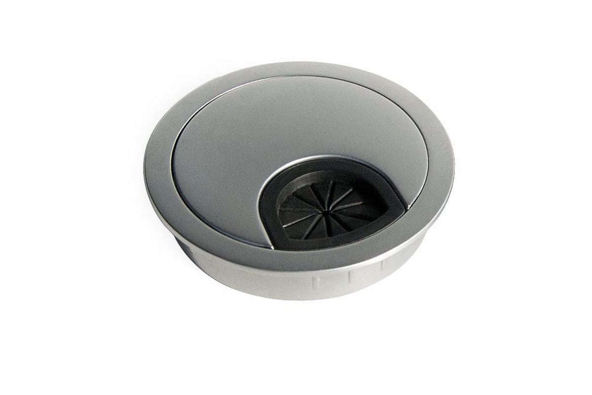 PASACABLE METALICO ZAMAC CROMADO