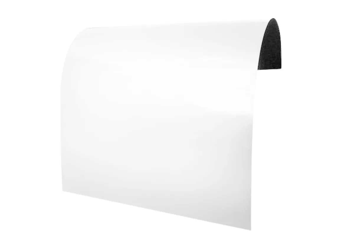 carmica blanca con brillo